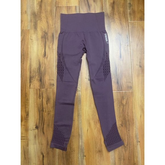 Gymshark Purple Energy Seamless High Waisted Leggings - Picture 4 of 11